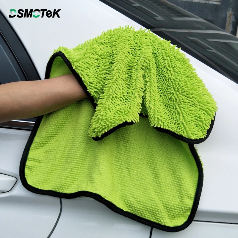 DSMOTEK 1 шт. 40*60 см полотенце из микрофибры Ткань для мытья автомобиля инструмент для чистки автомобилей Детализация сушки полотенце толстое полированное полотенце бесплатно ворс