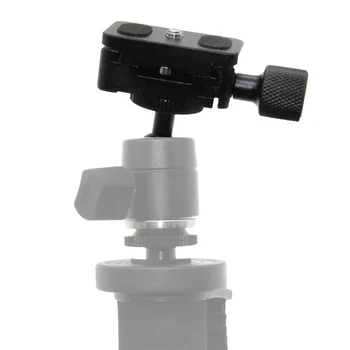 

Digital SLR Camera 2in1 1 set 1PCS 30mm Quick Release Plate + 1PCS Metal Clamp for Benro Arca Swiss Benro Kirk Tripod K30