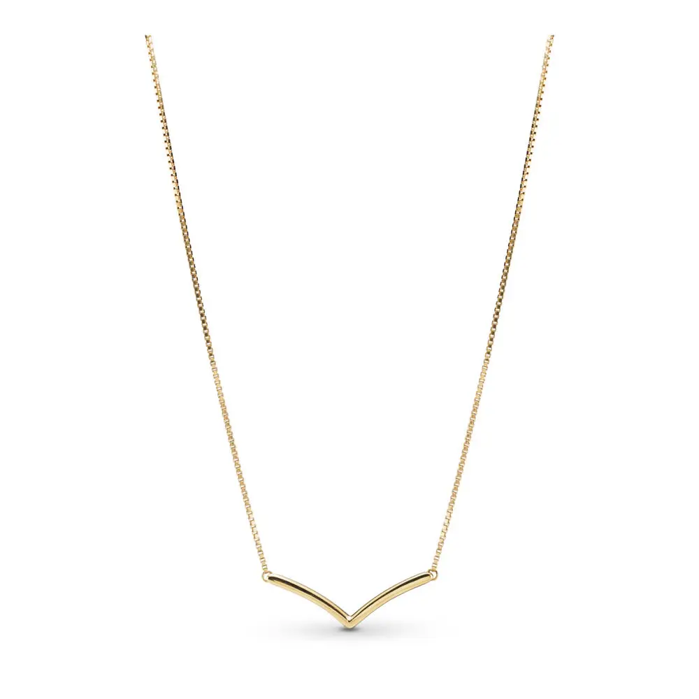 YS100% sterling silver top version original temperament woman smile series necklace collar trend elegant