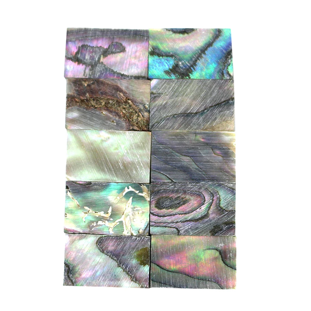 Guitar Builder/Luthier Supply Guitar Bnajo Fretboard Inlay Dots Shell 10x