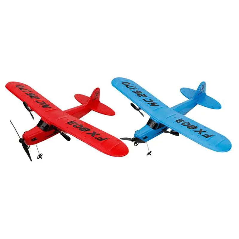 FX-803 RC Самолет из пеноматериала EPP модель самолета открытый планер 2,4G двухсторонний фиксированные крылья модель дистанционного управления самолеты дети подарок игрушка красный