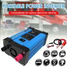 

New 4000W Car Power Inverter Digital LED Display DC 12V To AC 220V/110V Converter 12 V 220V Sine Wave Convertor Auto Inverter