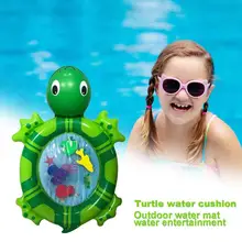Плавательный бассейн, пляж, детский подарок, игрушки, коврик, изысканный надувной, форма черепахи, плавающий ряд, водные развлечения, аксессуары