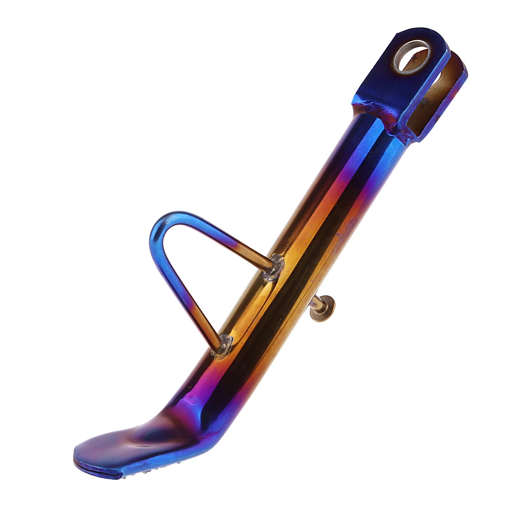Сверхмощный Мотоцикл Велосипед Sidestand Kickstand боковая подставка поддержка стойки для Harley Honda Suzuki