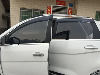 

Injection plastics Rain gear Rainy eyebrow Bright strip Awnings Shelters for Mitsubishi pajero V73