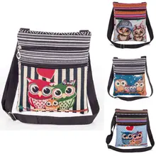 Сумки через плечо для женщин модные сумки с вышивкой животных женская наплечная сумка мини Холщовая Сумка женская сумка