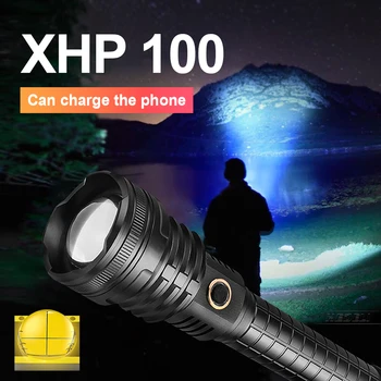

Super XHP100 LED Flashlight 18650 High Power Tactical Torch Tight USB Zoom Flash Light xhp90 Rechargeable Hand Lamp Camp Lantern