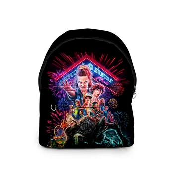 

Stranger Things backpack Canvas Bag Tomioka Giyuu School Bags Girls Travel bag Mochila Feminina Notebook Bags Boy