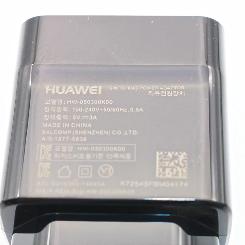 Зарядное устройство Huawei 5V3A EU US QC 2 0 быстрая зарядка адаптер USB двойной кабель Type c