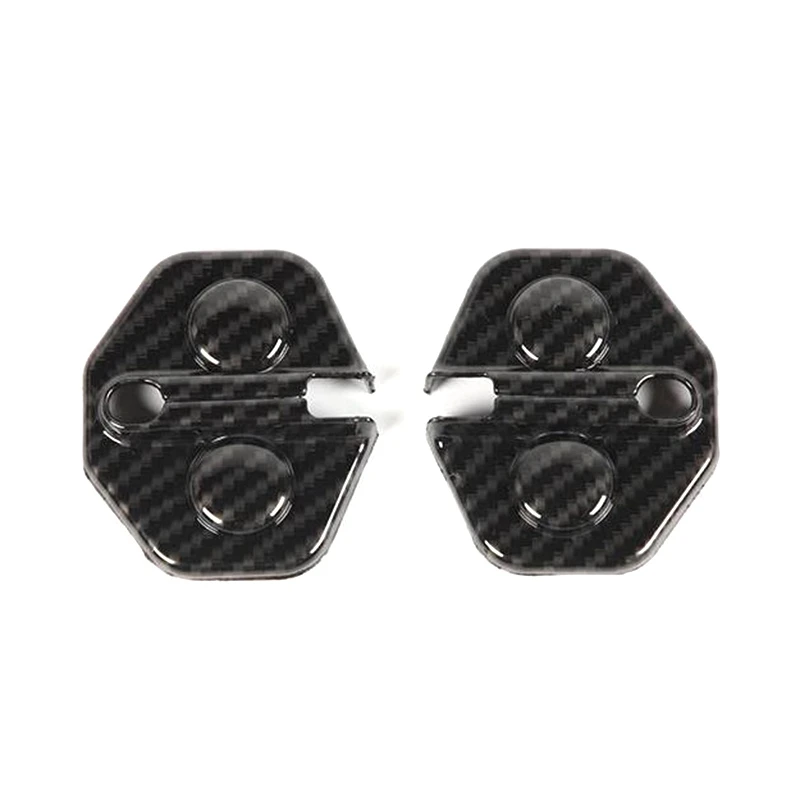 Car Door Lock Cover Protector Trim for Ford Mustang 2009 2010 2011 2012