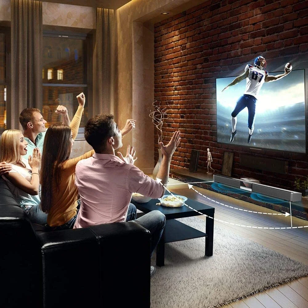 Home theater TV Soundbar 40W Wireless 5.0