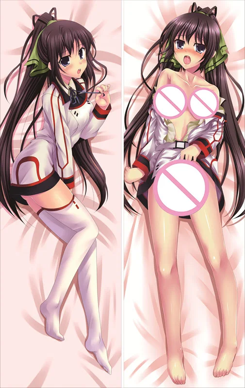 S4 Аниме Infinite Stratos Dakimakura, чехол с персонажами Laura& Huang Lingyin, Чехол на подушку, Charlotte& Houki Hugs, Чехол на подушку - Цвет: S4