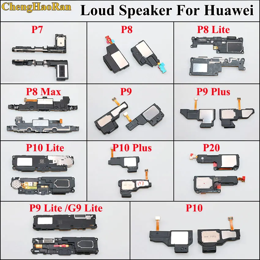 

ChengHaoRan For Huawei Ascend P7 P8 Max P9 P10 P20 G9 Lite Plus Loudspeaker Loud Speaker Sound Buzzer Ringer Flex Cable Parts