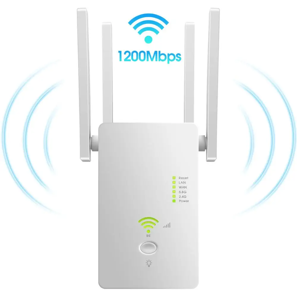 AC1200Router | Wi Fi удлинитель диапазона Ретранслятор Новейший 5 ГГц и 2 4 двухдиапазонный