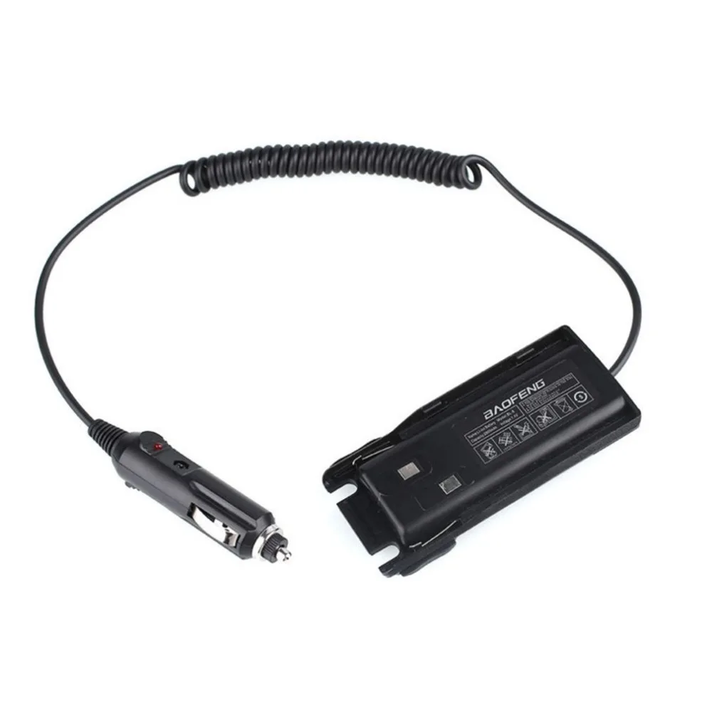 UV-82 автомобиля Батарея выпрямитель для Baofeng UV82 UV-82L UV-8D UV-89 UV-82HP РАДИОТЕЛЕФОНА Walkie Talkie “иди и UV-82 автомобиля Зарядное устройство