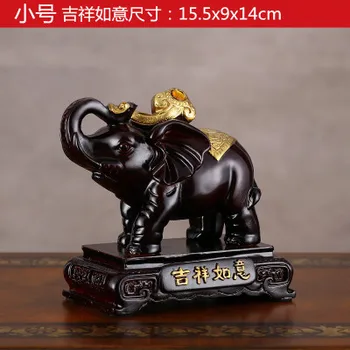 

Collect money elephant to place an articleoffice sitting room TV ark handicraft geomantic household Chinese style crafts statue