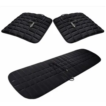 

Checkered Heating Square Pad Car Heating Cushion Four Seasons Universal Cushion Car Interior Accessories