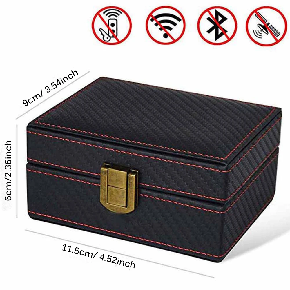 Anti Theft Faraday Box Car Keyless Signal Blocker Security RFID Key Fob Protector Prevent Your from Being Scanne | Автомобили и