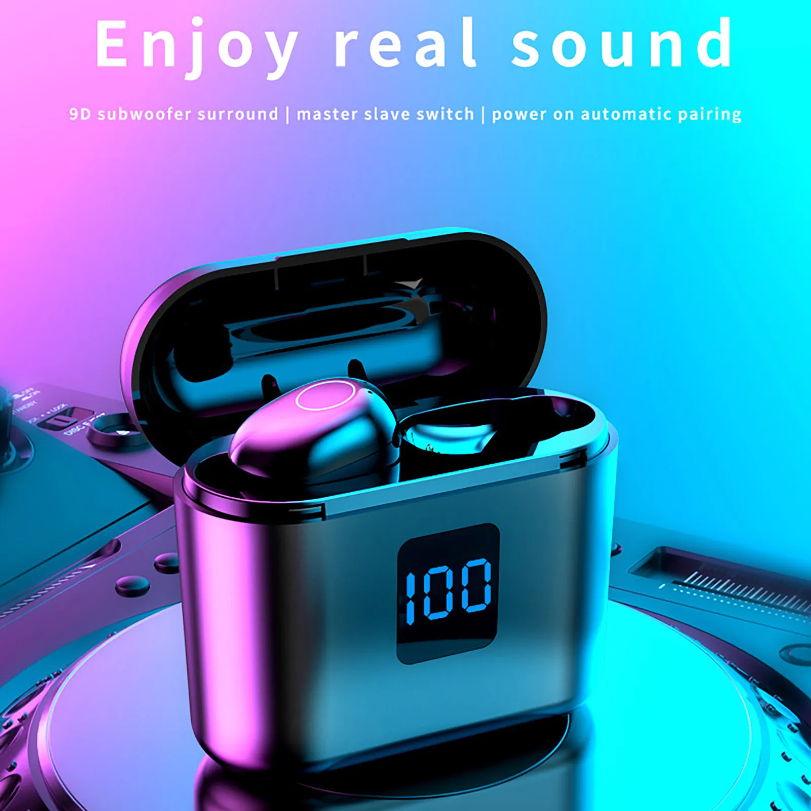 3500mAh LED Bluetooth Wireless Earphones X11B Waterproof Bluetooth Earbuds TWS Touch Control Sport Headset Wireless Noise Headph