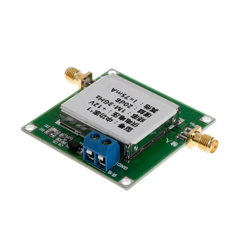

1-3000MHz 2.4GHz 20dB LNA RF Broadband Low Noise Amplifier Module UHF HF VHF L4MF