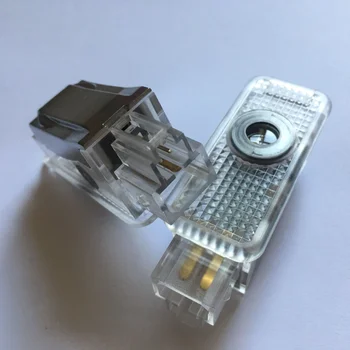 

2pcs forAUDI ETron OEM Car LED Logo Door Light Projector Lamp for allAUDI Car Model