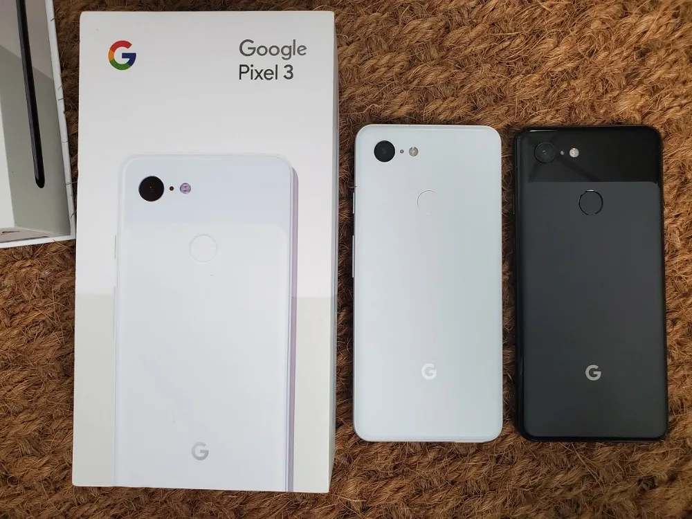 На, смартфон Google Pixel 3, Android 9,0, Snapdragon 845, 5,5 дюймов, FHD 2160x1080, 4 Гб ram, 128 ГБ rom, 12.2мп, Fingrprint, NFC Qi