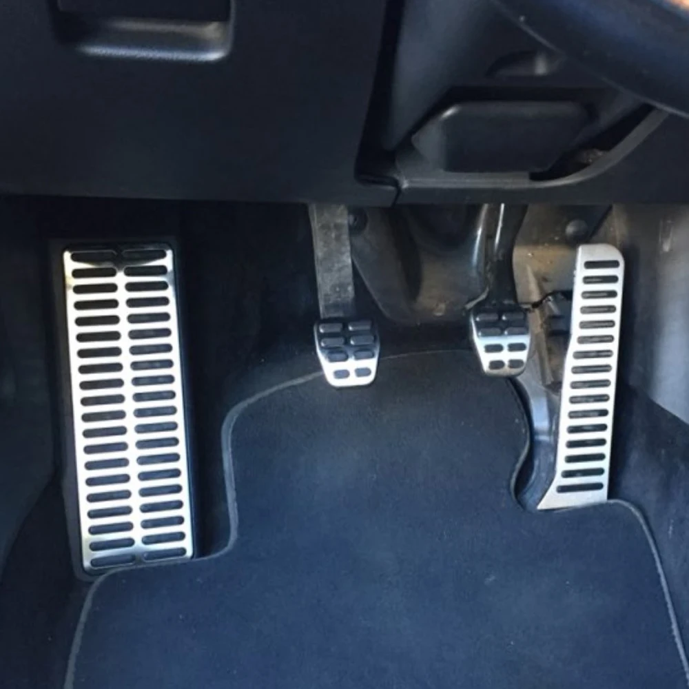 Педаль из нержавеющей стали для Volkswagen VW Golf 5 6 Jetta MK5 MK6 Scirocco CC Passat B6 B7 TIGUAN Toureg Skoda Octavia