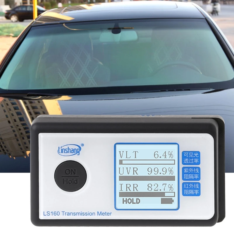 US $50.31 LS160 Portable Solar Film Transmission Meter Test Window Tint UV IR rejection visible light transmittance