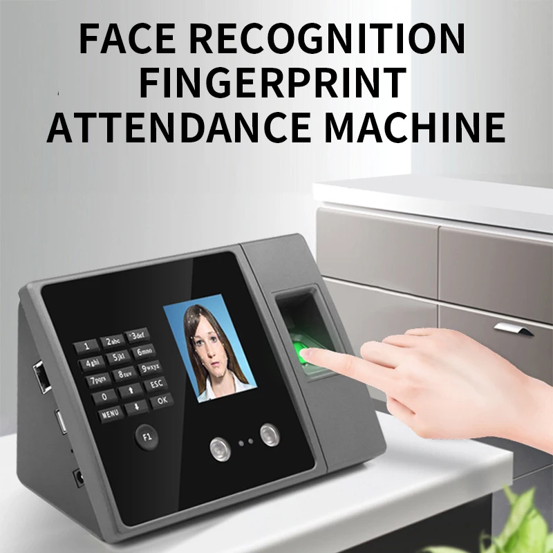 Face Recognition Time Attendance Machine FA20 Fingerprint Face Clock In Machine Finger Sign In Access Control