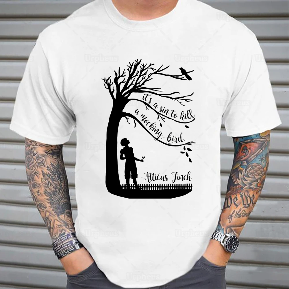 Футболка Atticus Finch Kill A Mockingbird 100% хлопок|Футболки| |