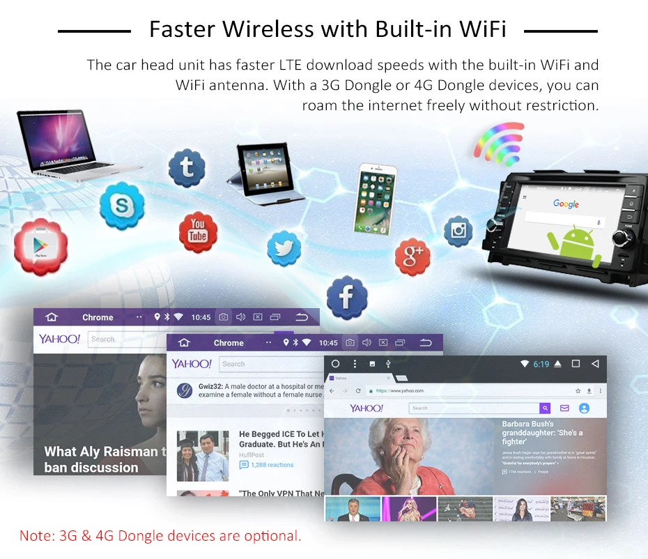 Excellent Kukuz 10.25" Android DVD Playerfor Audi A6 A6L 2010 2011 Car GPS Navitation Octa core Bluetooth GPS Radio WIFI Stereo 4G Video 6