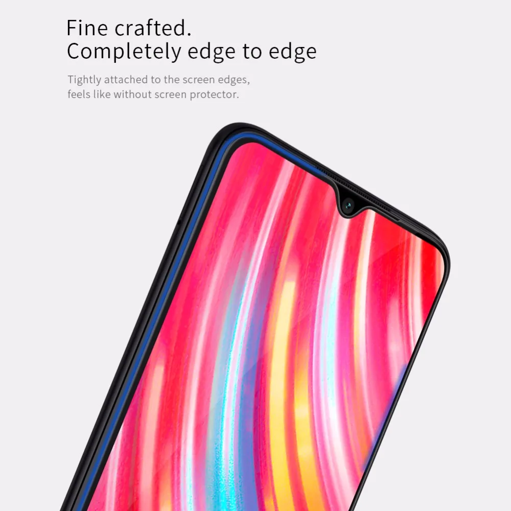 10 шт./лот NILLKIN XD CP+ MAX Антибликовая Защитная пленка для экрана для Xiaomi Redmi Note 8 Pro 3D защитная пленка из закаленного стекла