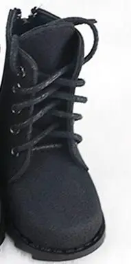 M0107 детская игрушка ручной работы 1/6 1/3 1/4 uncle Doll shoes BJD/SD кукольный реквизит аксессуары замшевые сапоги 1 пара - Цвет: black