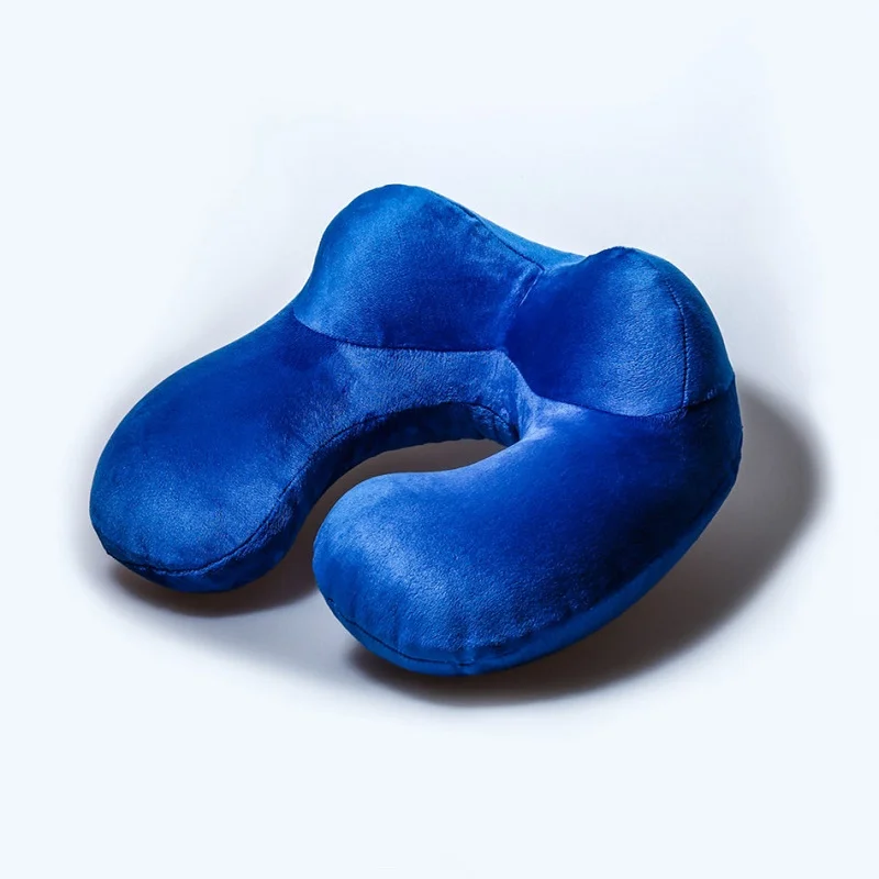 royal blue Надувная подушка для шеи для путешествий - Цвет: royal blue