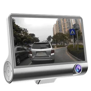 

Dashcam B28 / car DVR 4 inch car Camera FHD 1080P Auto dashboard camera recorder 3 Camera Recorder lens with rear view camera