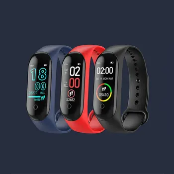 

M4 Smart Band 4 Fitness Tracker Watch Sport bracelet Heart Rate Blood Pressure Smartband Monitor Health Wristband Dropshipping