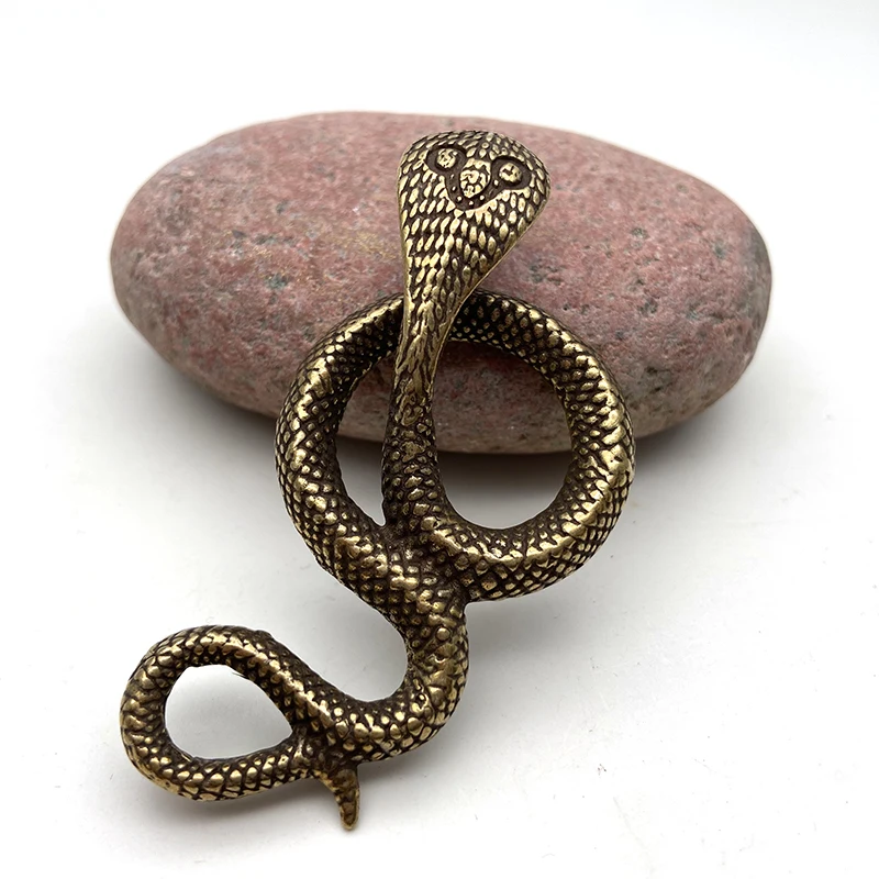 Cobra Zodiac Snake Statue Miniature Figurines (6)