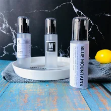 Шикарный дозатор для мыла и шампуня для ванной, Современная прозрачная пластиковая портативная бутылка для хранения жидкого пресса, 100 мл