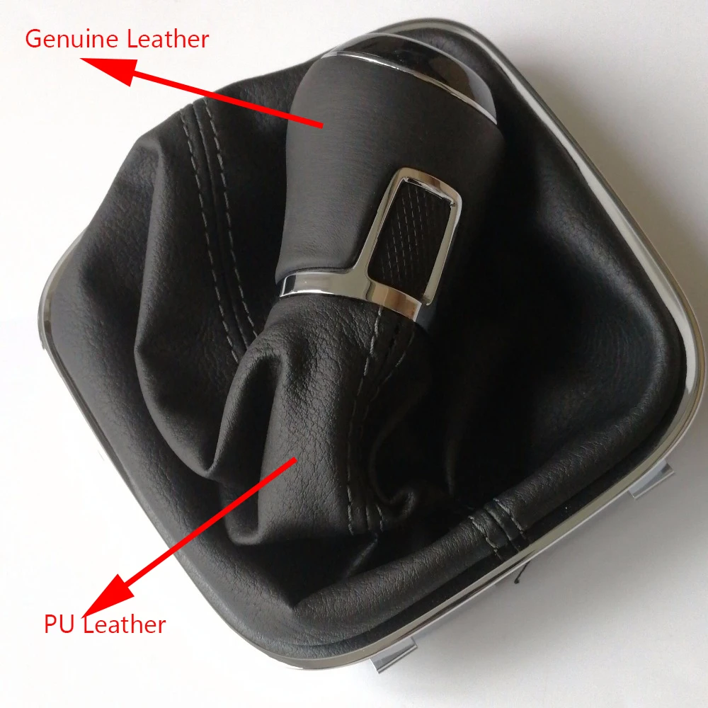 Автомобильная 5 скоростная рукоятка для рычага переключения передач с