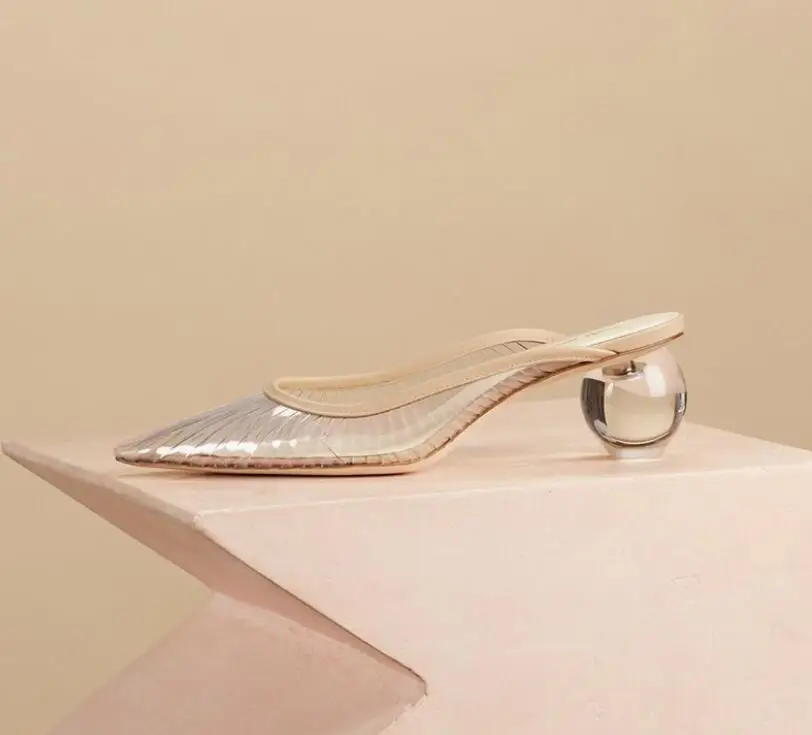 zapatos de mujer de Punta puntiaguda de verano zapatos de mujer de tacón extramino de moda de tacón alto de от комаров aire cóm