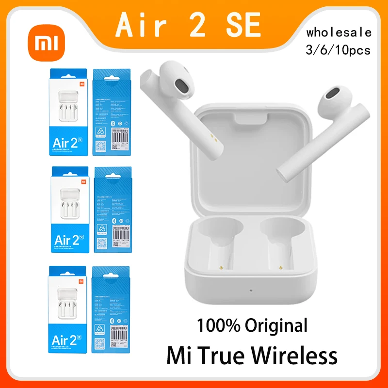 Оригинальные наушники Xiaomi Air2 SE 6/10 шт. китайская версия TWS Mi True Wireless Basic Air 2