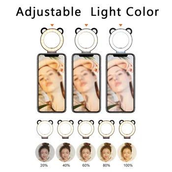 

360 Degree Fill Light Table Make Up Lamp Bracket Lazy Long Arm Flexible Stand Selfie Ring Light With Cell Phone Holder