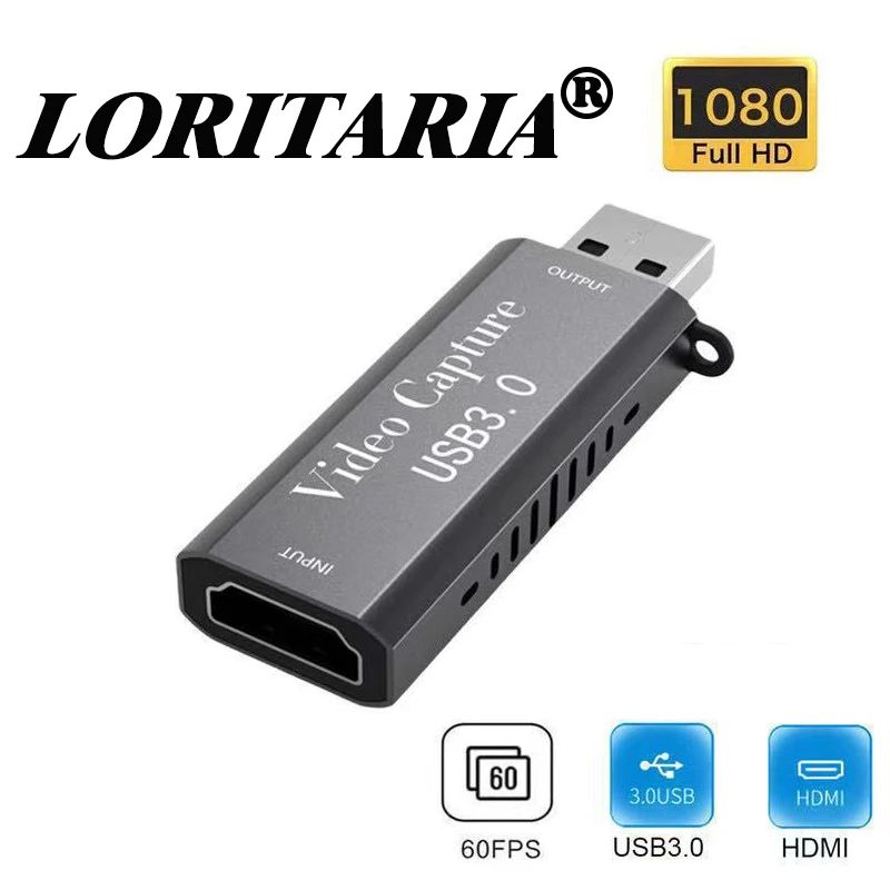 Карта видеозахвата USB 3 0 4K HDMI для PS4 игр DVD видеокамер | Мобильные телефоны и