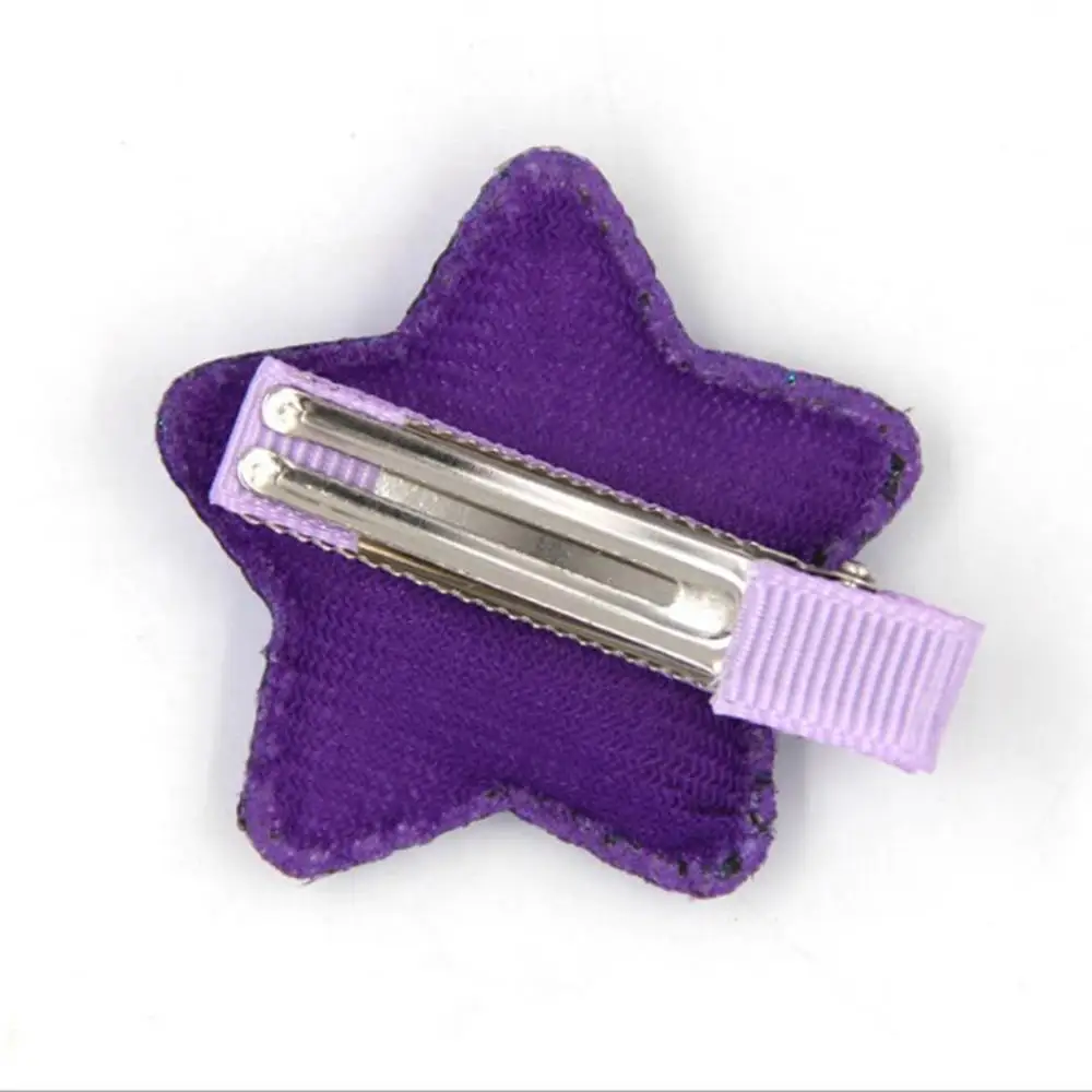 Корейская версия аксессуаров для волос в виде рыбьей чешуи, милая двухсторонняя заколка с блестками и пятиконечной звездой
