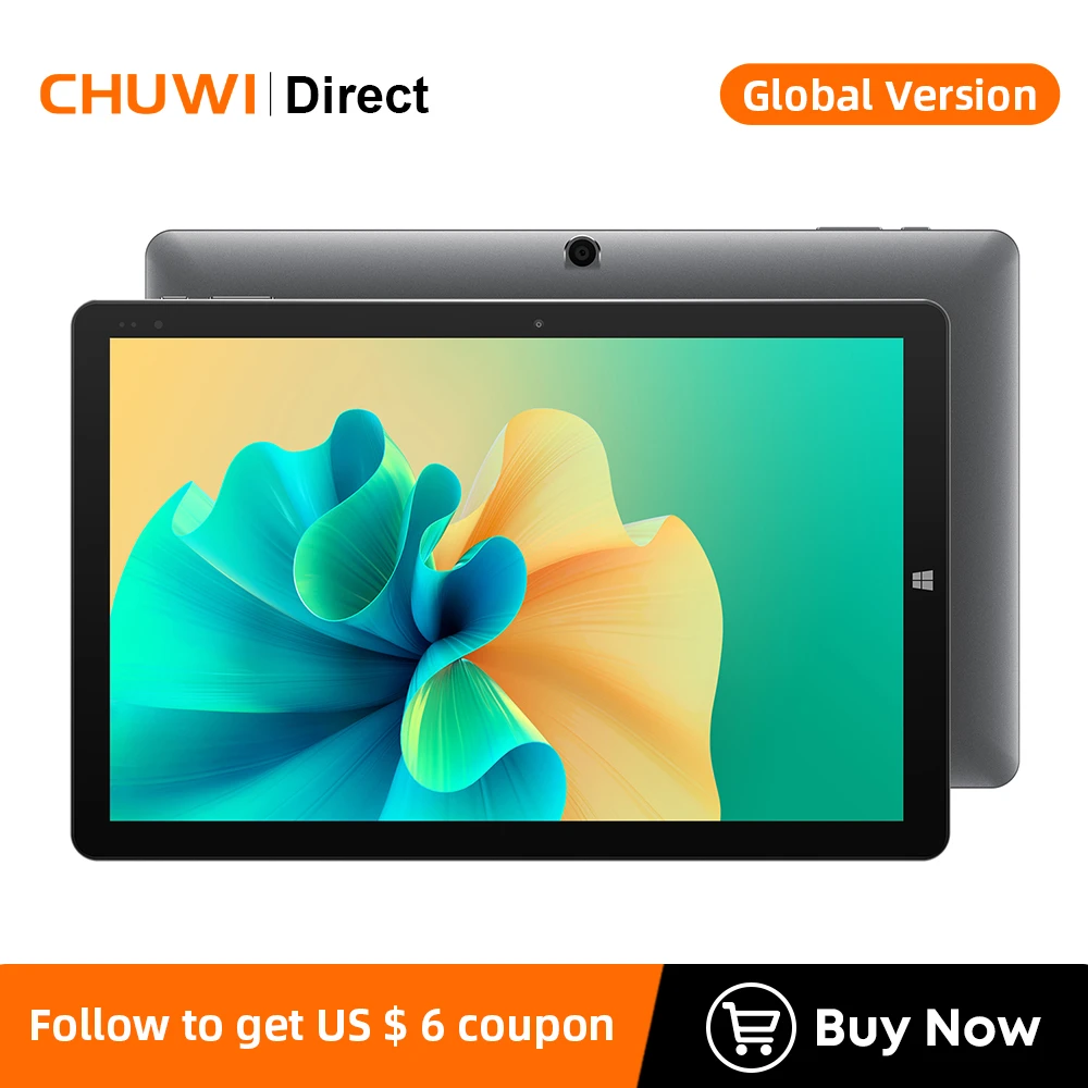 CHUWI Hi10 X 10.1 Inch IPS Screen Tablet 1920*1200 Intel N4120 Quad Core 6GB RAM 128GB ROM Tablets PC Windows 10 BT 5.1 best samsung tablet