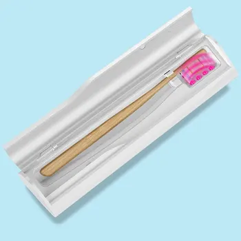 

UV Box Toothbrush Sanitizer Sterilization Holder Cleaner Box Toothbrush Sterilize Storage Case Home Bathroom Set