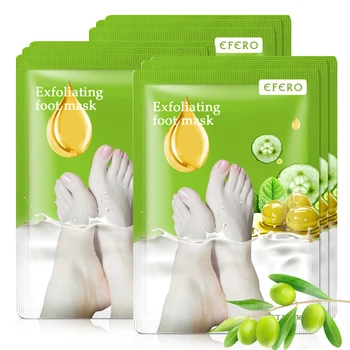 

12Pack Foot Mask Exfoliating Cuticles Scrub Foot Mask for Legs Nourishing Foot Patches Remove Dead Skin Feet Mask Pedicure Socks