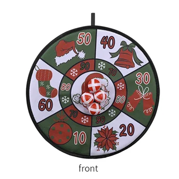 

1 Set Toy Dart Board Christmas Gifts Decorations Creativity Home Children's Toys Ball Dart Board Gift 36*36CM Fabric+PVC