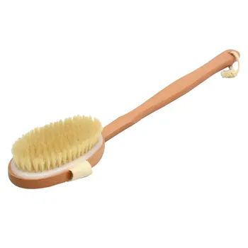 

Natural Long Wooden Bristle Body Brush Massager Bath Shower Back Spa Detachable Scrubber Body Massage Health Care NShopping