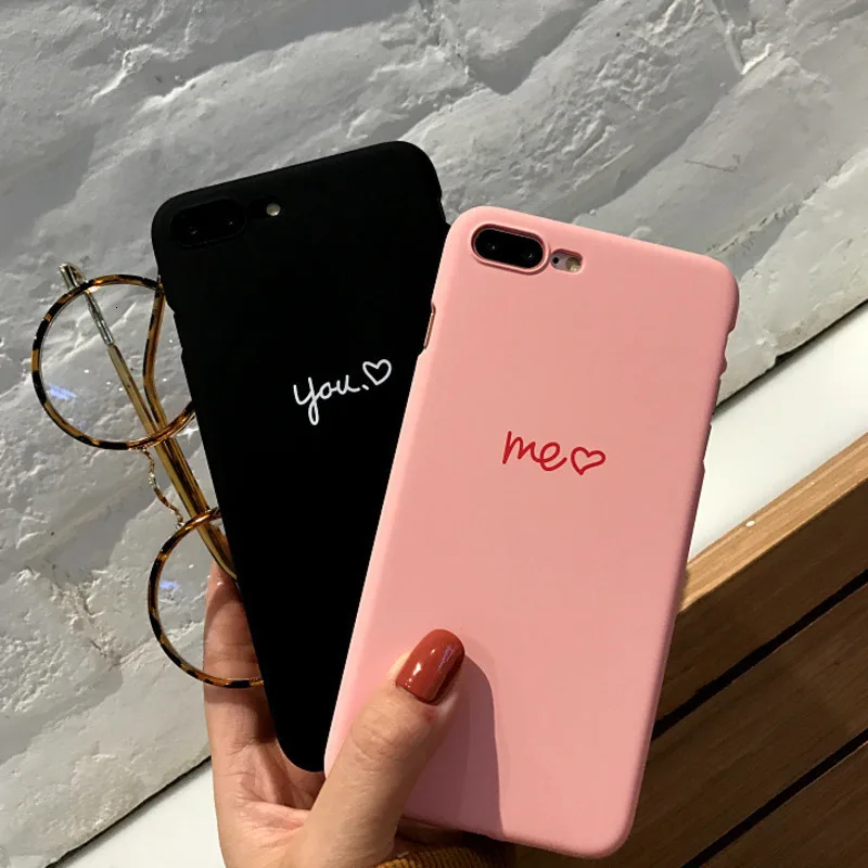 Простой и маленький чехол для мобильного телефона с надписью love iPhone11 X XS 8 7 6 6S PluS 5